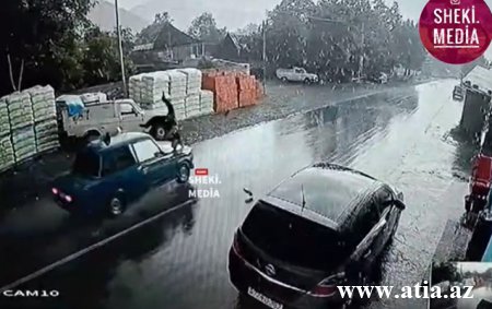 Dünənki faciəvi qəzanın anbaan videosu